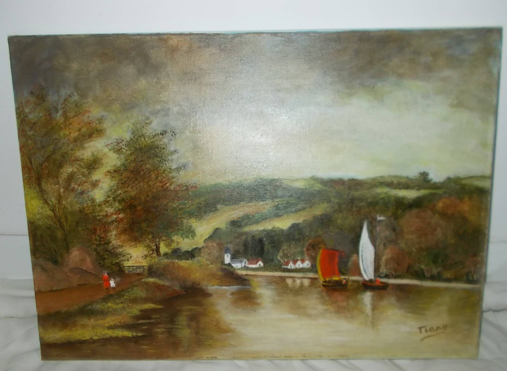 Oil painting on canvas