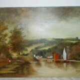 Tableau huile sur toile
