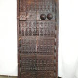 Old Dogon attic door