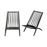 2 chairs Safari Congo Chair - Ilmari Tapiovaara - Hagafors Stolfabrik AB