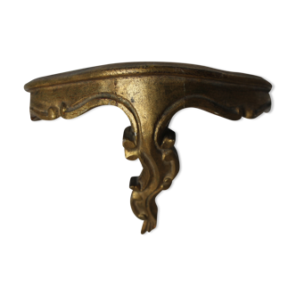 Gilded wooden console