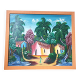 Naive Painting Dominican Republic