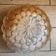 Vintage ceiling light in gold iridescent glass