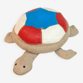 Jouet thérapeutique vintage tortue par Renate Müller pour H. Josef Leven, Sonneberg, années 1960