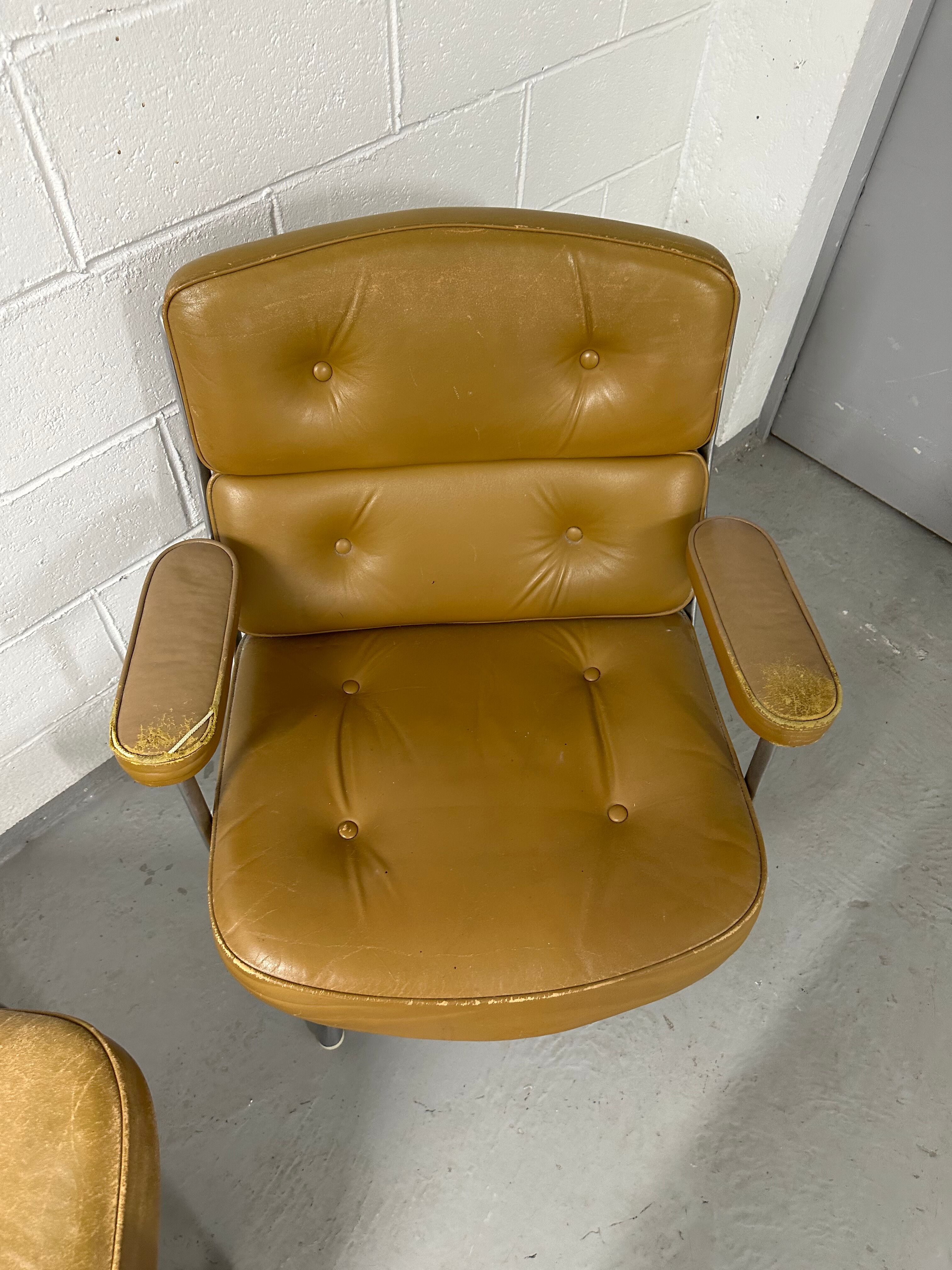 Lobby  Chair Charles & Ray Eames Édition édition Herman Miller Vintage