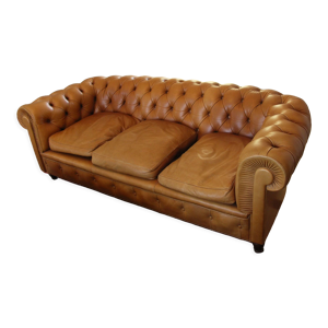 Canapé en cuir de style - anglais