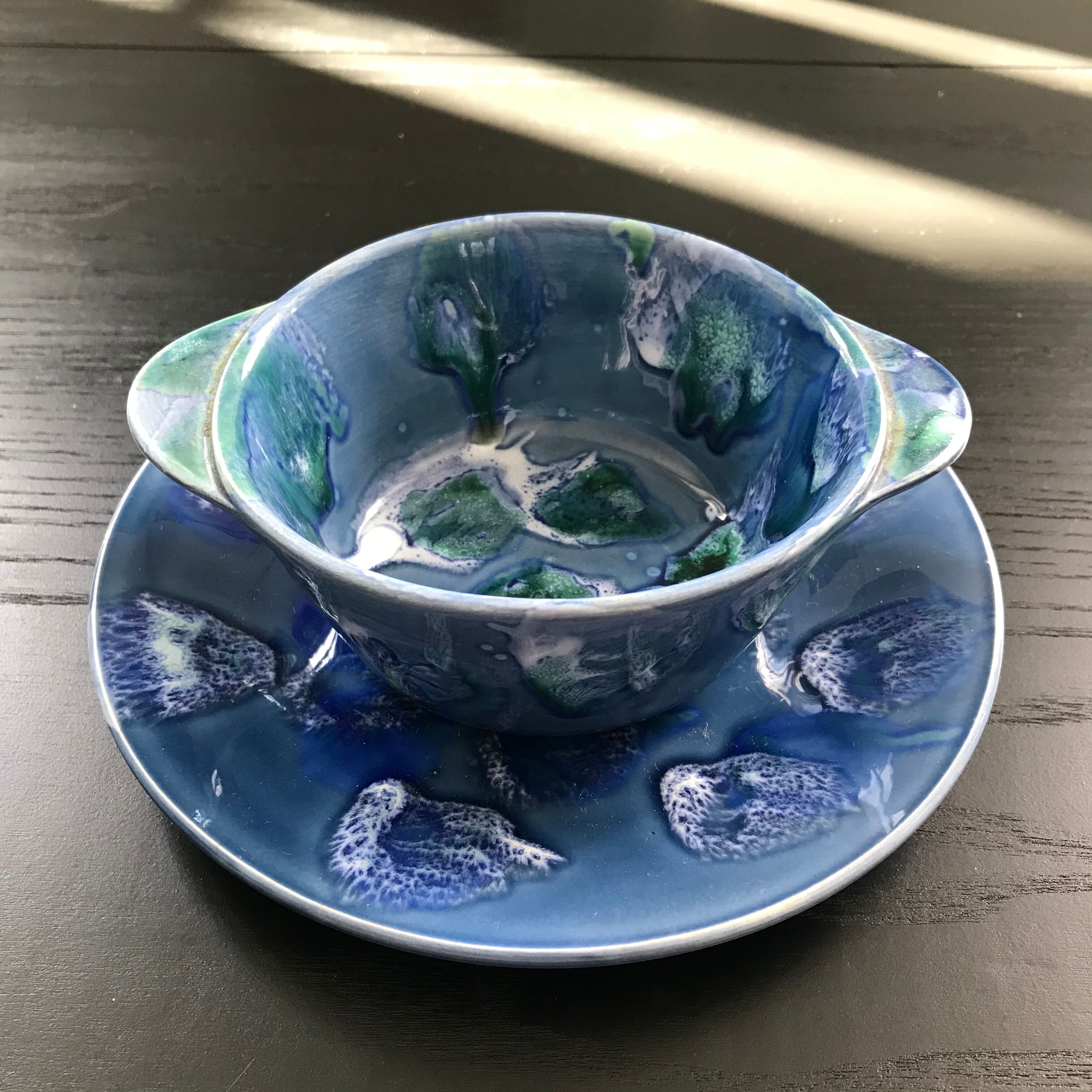 Set cereal bowl and plate