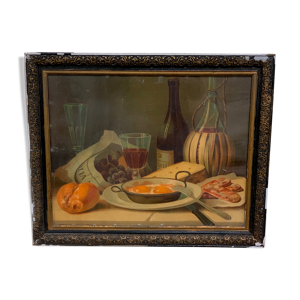 Nature morte fin 19ème