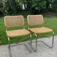 Cesca B32 chairs by Marcel Breuer