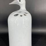 Duck vase by Jacques Molin Faïencerie de Charolles circa 1970