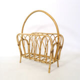 70s rattan magazine door