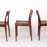 6 of 8 Vintage Danish Dining Chairs, Arne Hovmand-Olsen for Mogens Kold