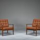 Set of Model 118 armchairs in rosewood by Grete Jalk for France & Son, 1960s