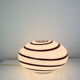 Zebra glass ball lamp by Eglo, 90s, vintage