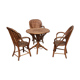 Chestnut garden furniture