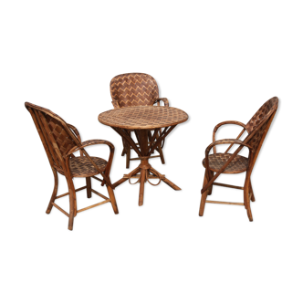 Chestnut garden furniture