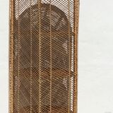 Vintage rattan shelf