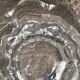 Pair of crystal salerons by daum tableware