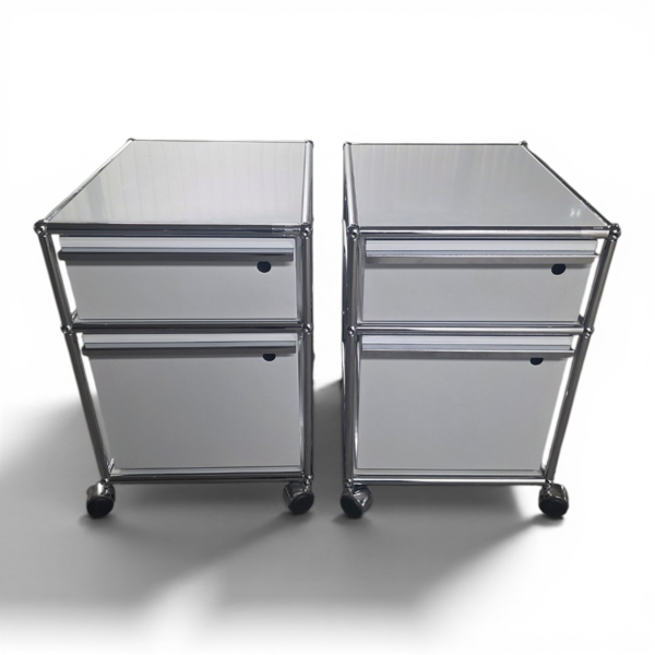 Lot de 2 caissons USM Haller