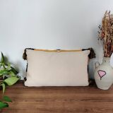 Yellow Berber cushion Azilal style