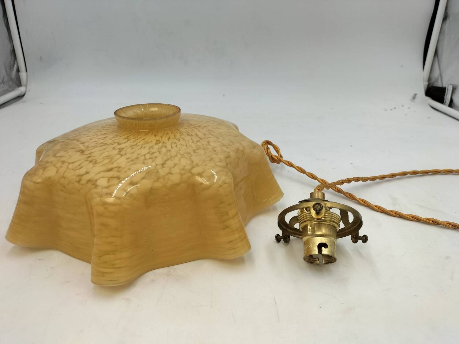 Clichy glass pendant light