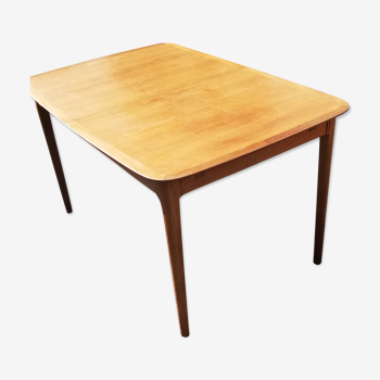 Table scandinave teck 4 allonges