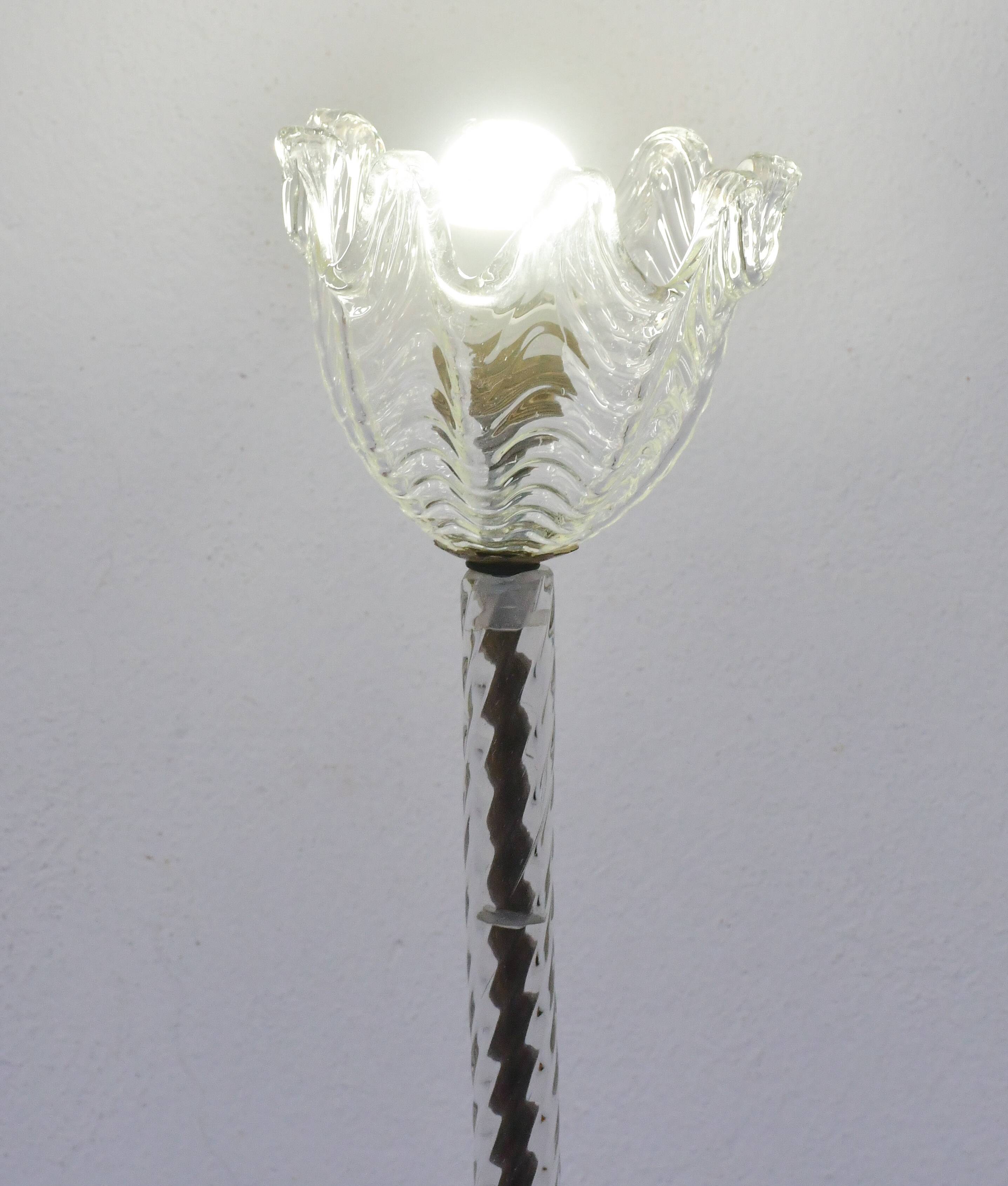 Vintage Barovier e Toso floor lamp