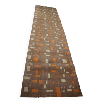Midcentury Design Geometric Carpet / Rug, 1960s