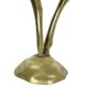 Large vintage brass deer statue sculpture art deco style christmas