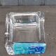 Crystal and glass paste ashtray Daum design from the 80s