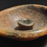 Handheld terracotta candlestick Africa mid-20th century