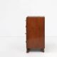 Art Deco cabinet in wood with a marble top, France, 1930s