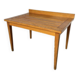 1950s oak luggage rack