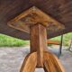 Vintage Scandinavian side table – Handmade from the 1950s/60s