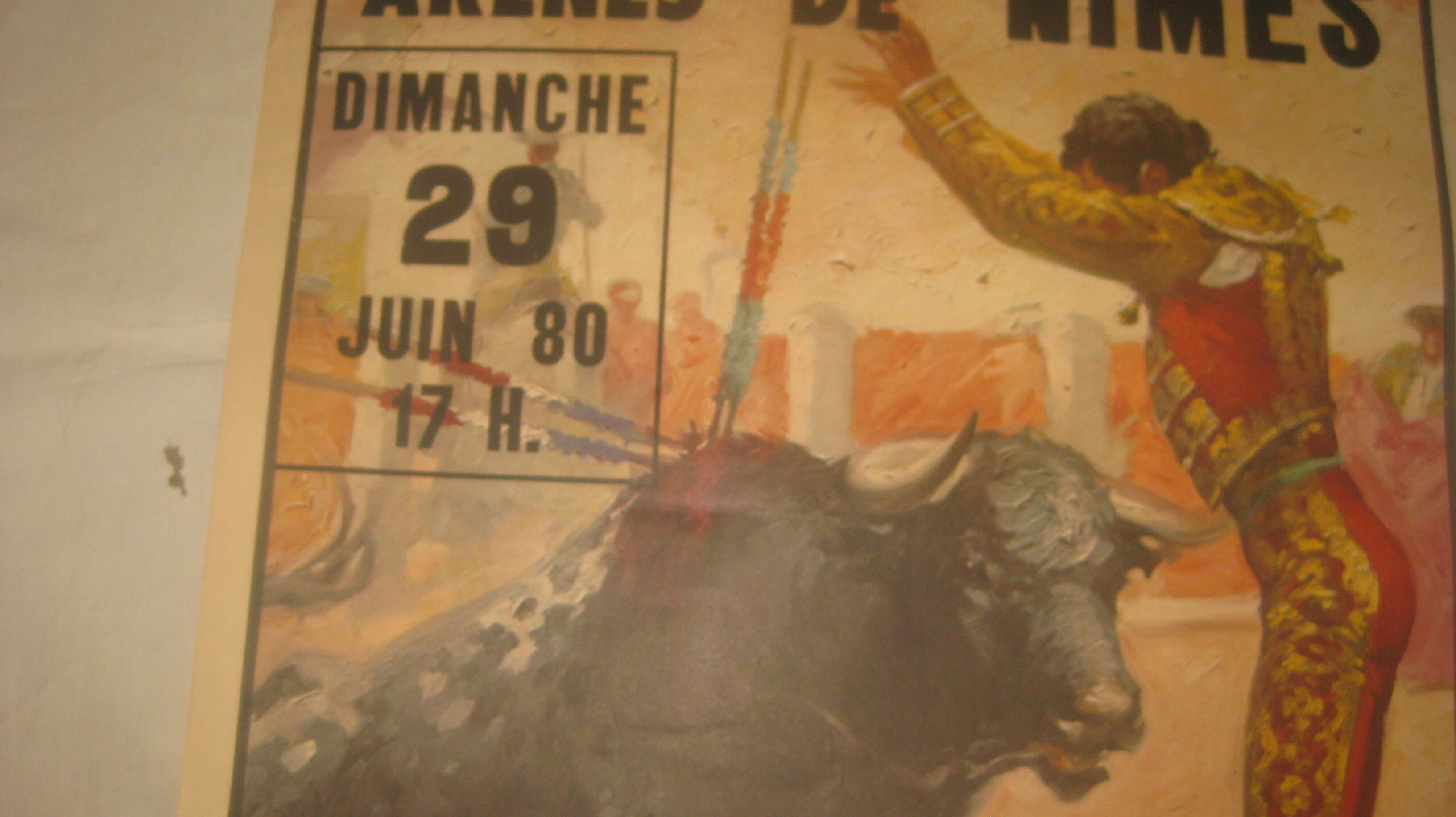 Bullfight 1983 poster