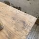 Farmhouse table with spindle legs in oak and pine, 2.5m
