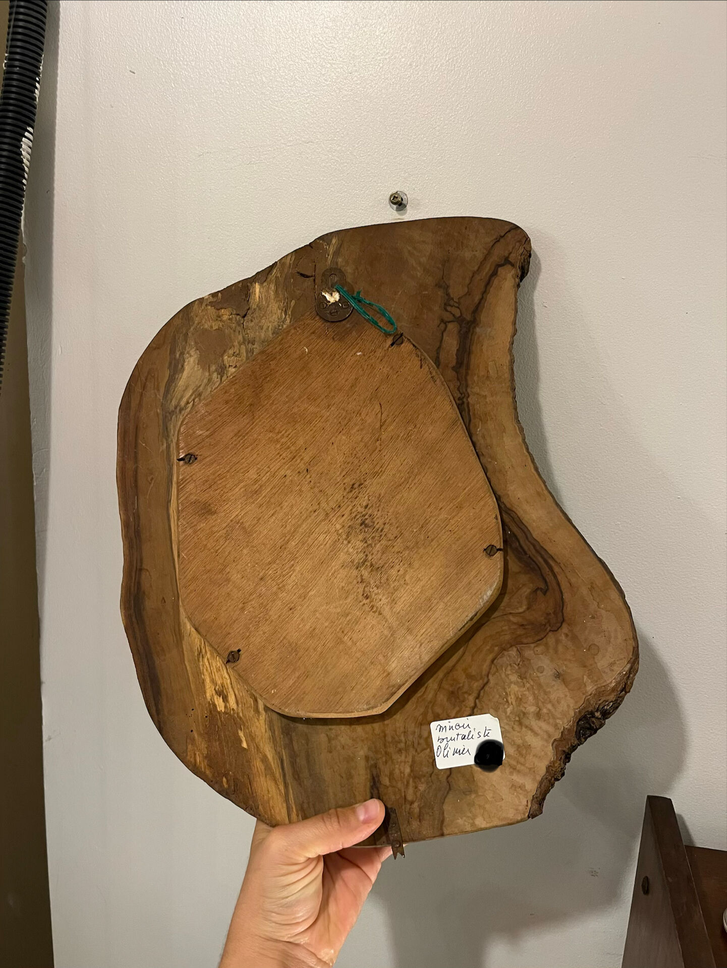 Brutalist mirror