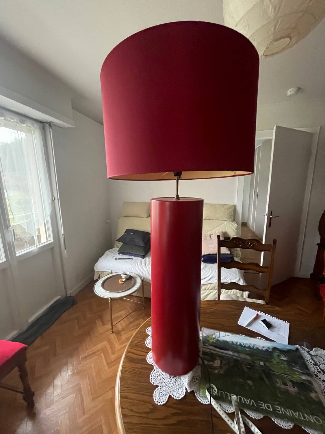 Lamp FDC pottery from Charolles