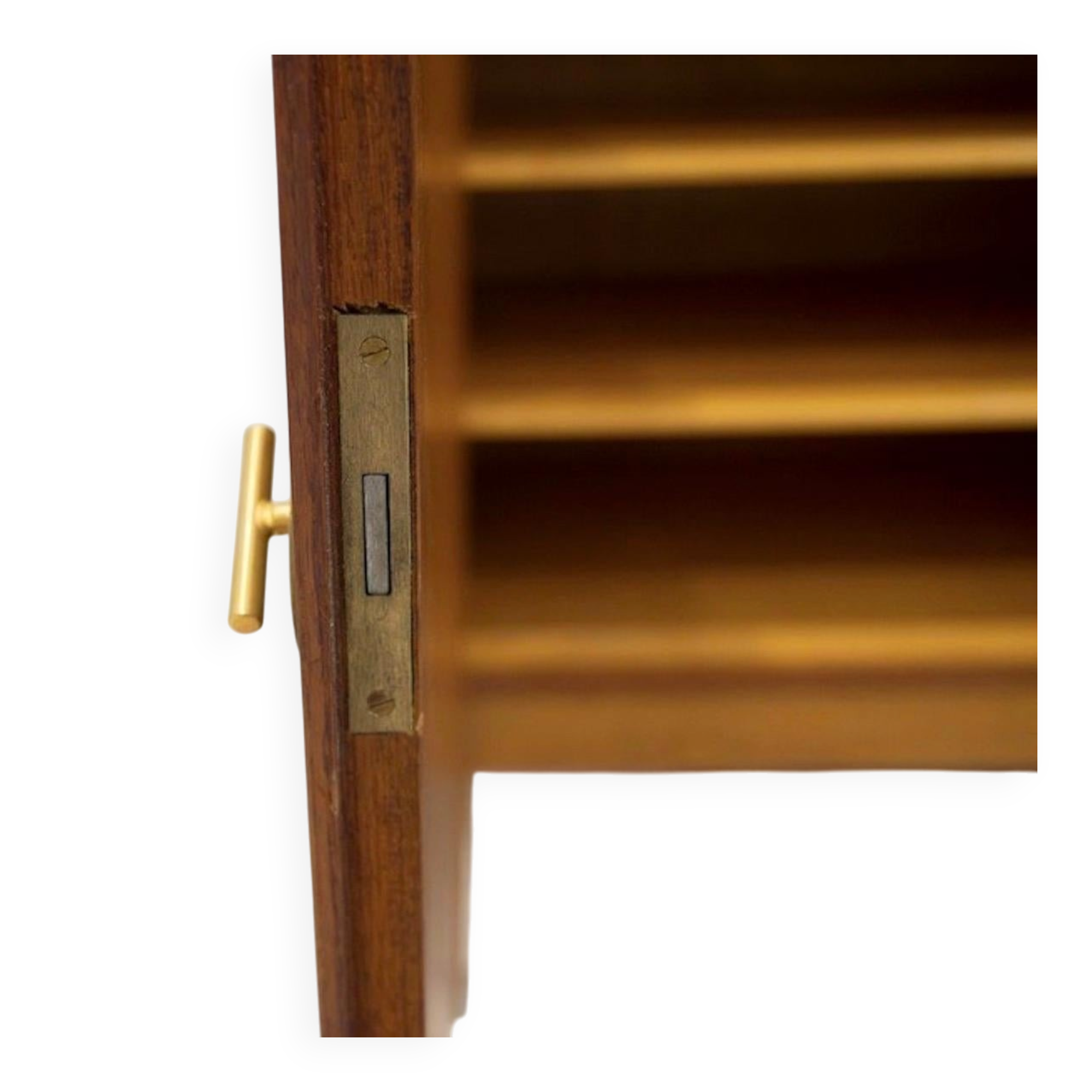 Mid-century teak wardrobe Model 232 by Børge Mogensen