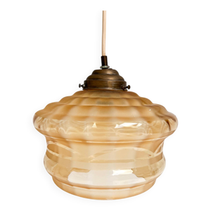 Lampe de plafond vintage - verre