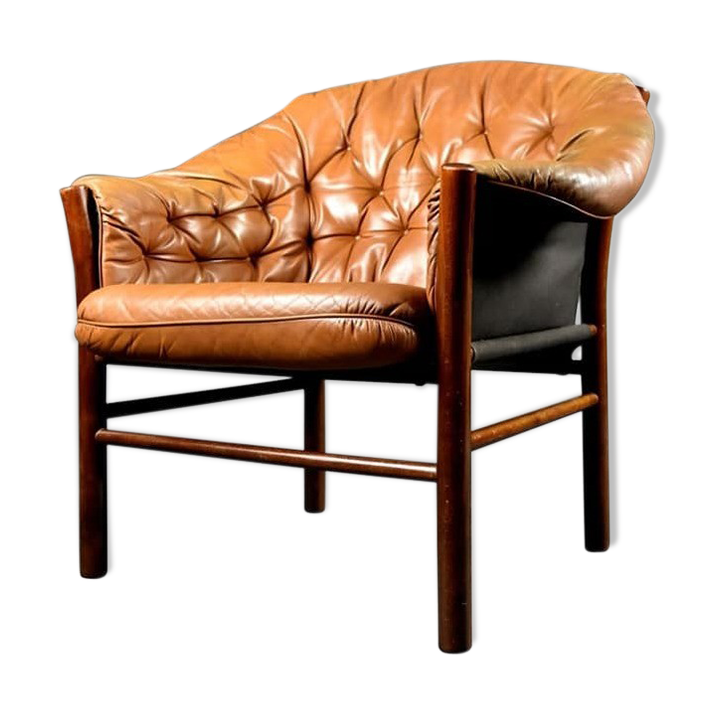 G Mobel Armchair, 1960s, Leather