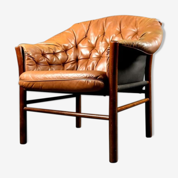 G Mobel Armchair, 1960s, Leather