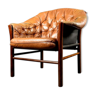 Fauteuil G Mobel des années 1960 cuir