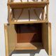 Vintage wall shelf in rattan and caning — 70s bohemian spirit