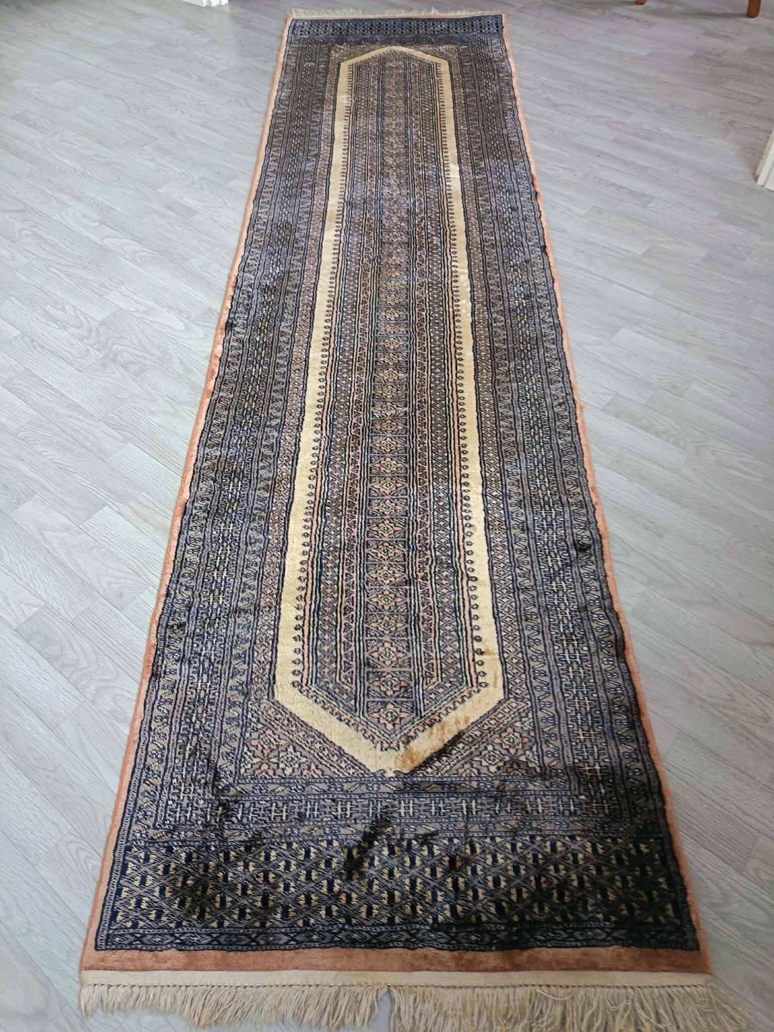 Handmade Pakistani Corridor Rug
