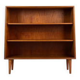 Étagère de bibliothèque en teck des années 60, vaisselier vintage.