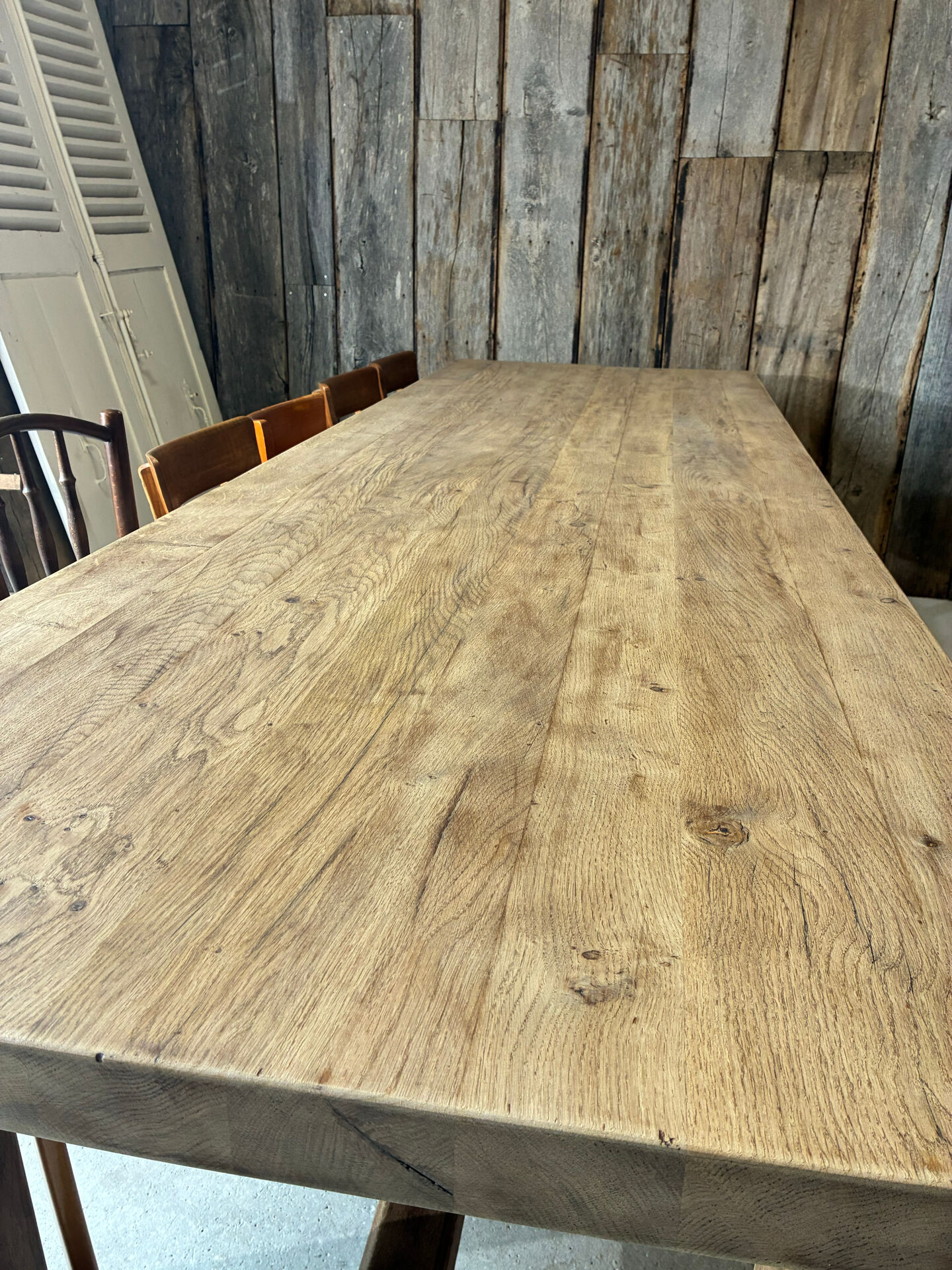 XXL farmhouse table in solid oak