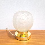 Vintage Art Nouveau globe lamp