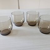 Set of 4 70s glasses