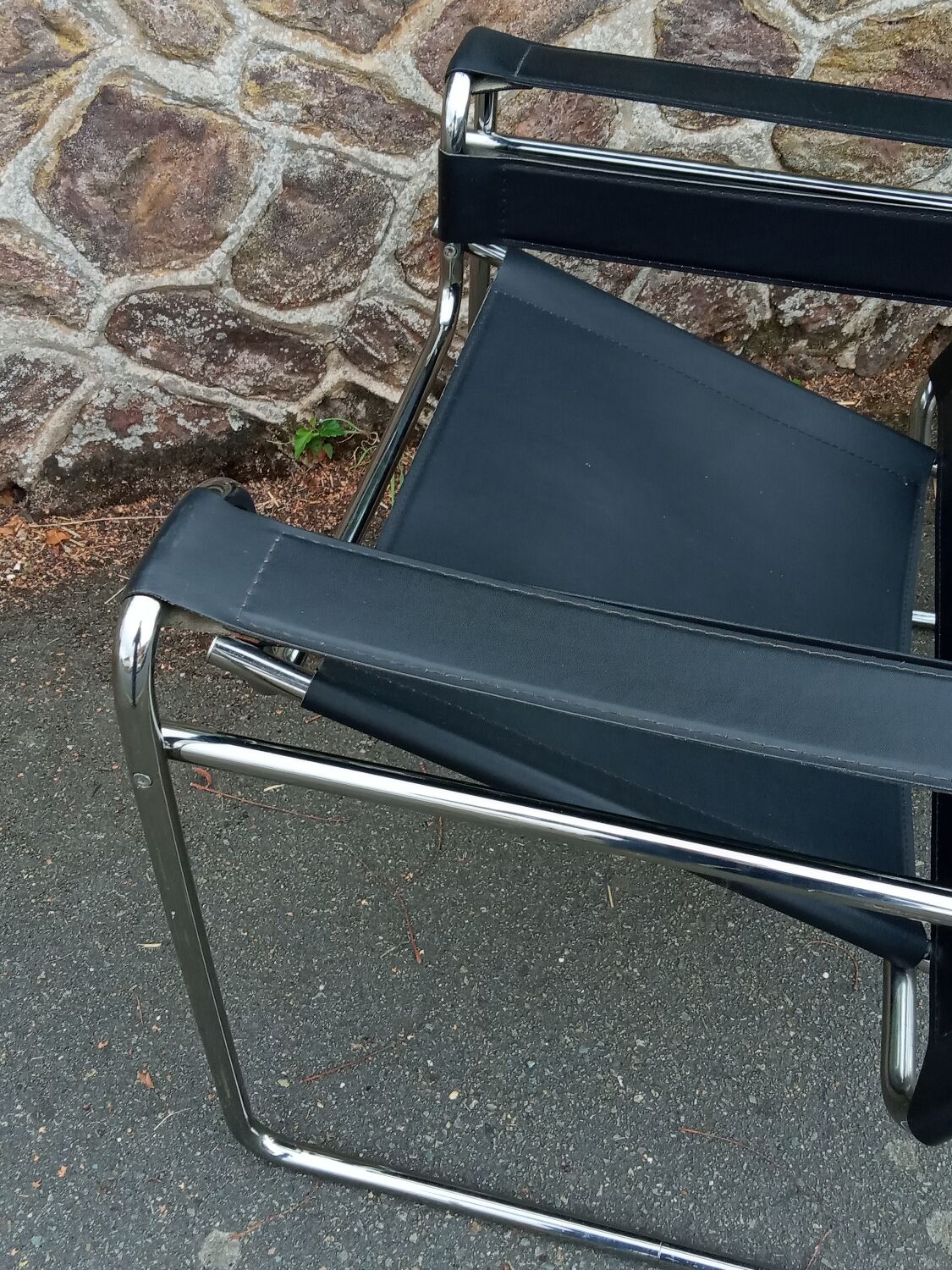 Pair of Wassily armchairs by Marcel Breuer